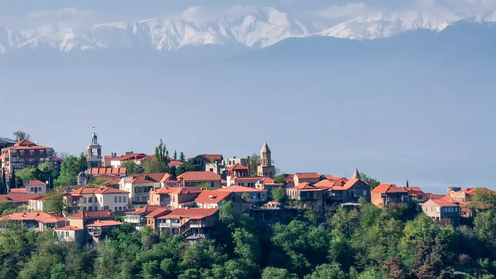 Sighnaghi, a charming little town in Kakheti
