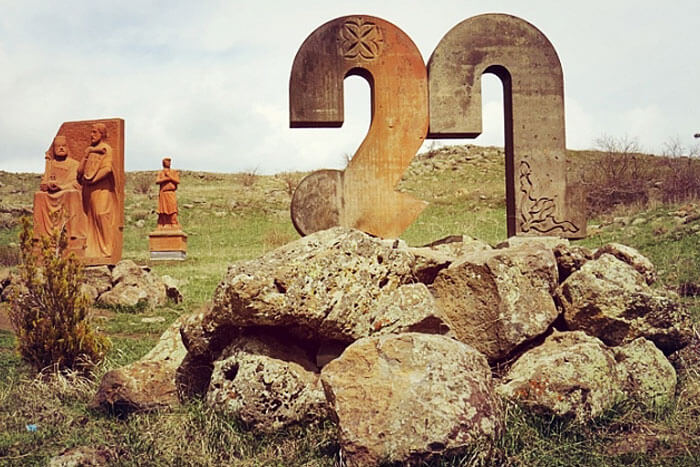 Monumento all'alfabeto armeno, Armenia