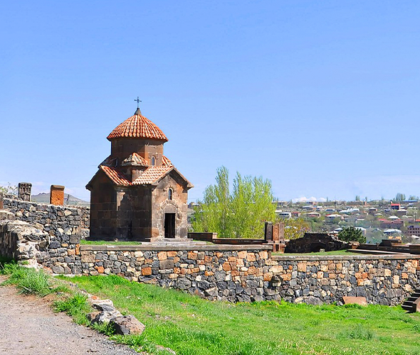 Iglesia de Santa Astvatsatsin de Karmravor, Armenia