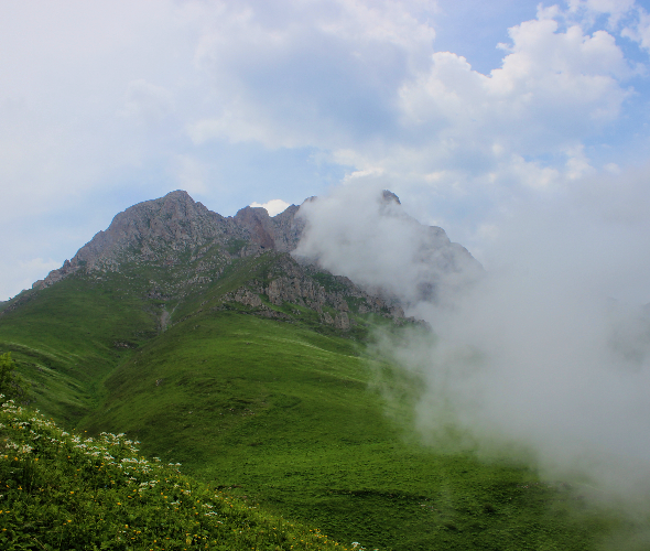 खुस्तुप शिखर पर सूर्योदय: फ़ोटो 5