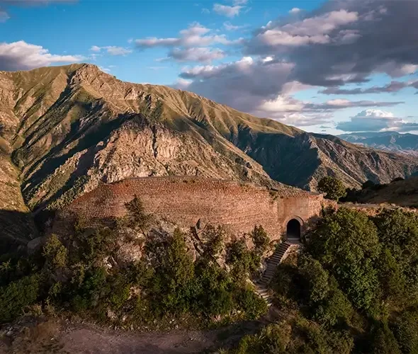 Hiking tour to Smbataberd Fortress, Zorats Temple and Tsaghats Kar Monastery