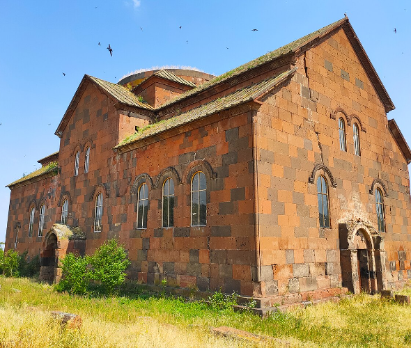 Cattedrale di Talin, Cattedrale di Aruch, Fortezza di Dashtadem: foto 4