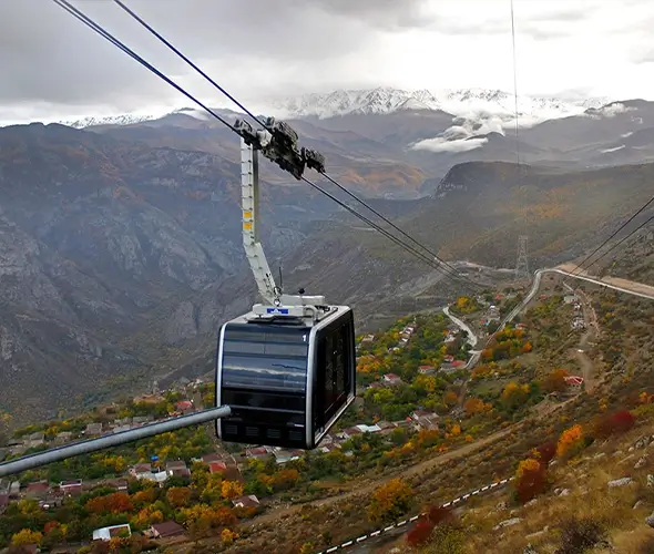 Tatev Monastery, "Wings of Tatev", Devil's Bridge, Shaki Waterfall, Areni Winery: photo 2