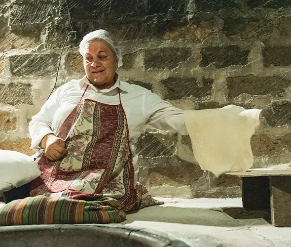 Horneado de lavash