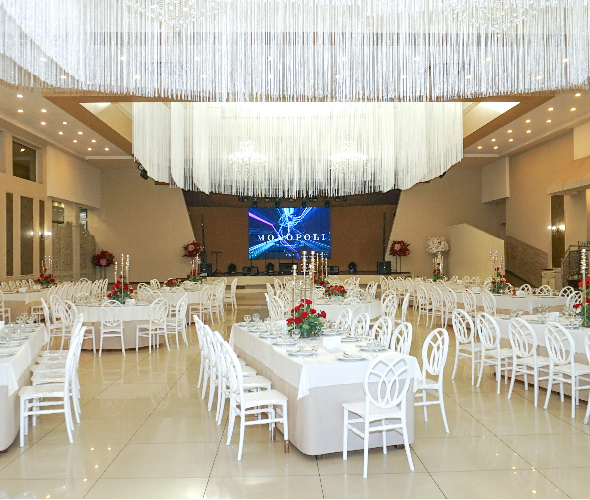Abreise, festliches Gala-Dinner