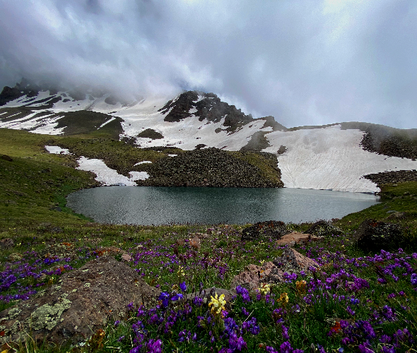 Climbing Aragats, The Northern summit