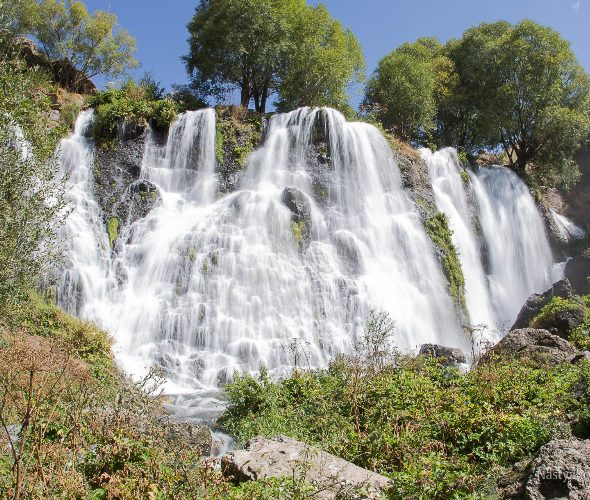 Shaki Waterfall and Khndzoresk